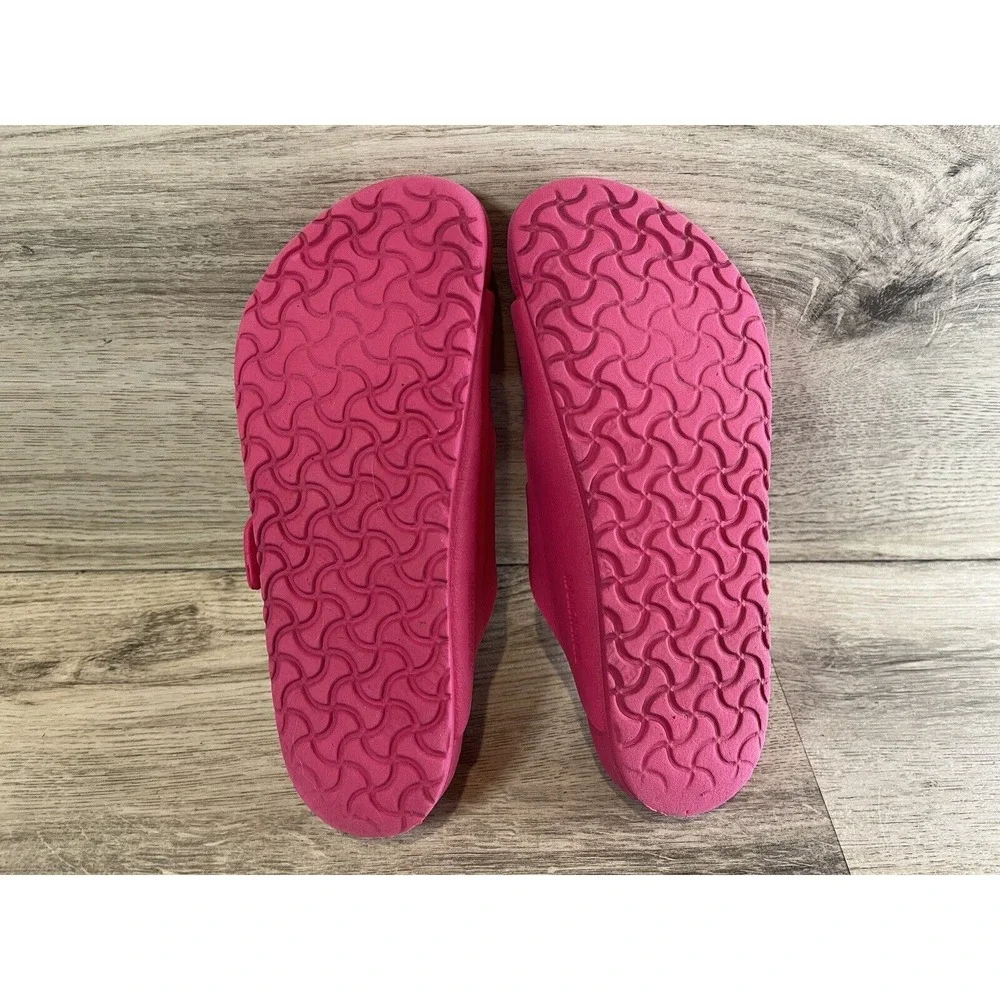 Birkenstock Arizona Eva Size Ladies Womens 2‎ Pink Buckle Sandals Summer